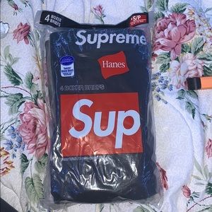 4 pack supreme underwear brand new.